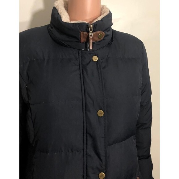 Lauren Ralph Lauren  Womens Black Full Zip Puffer Down Jacket  Sz S - Picture 4 of 12